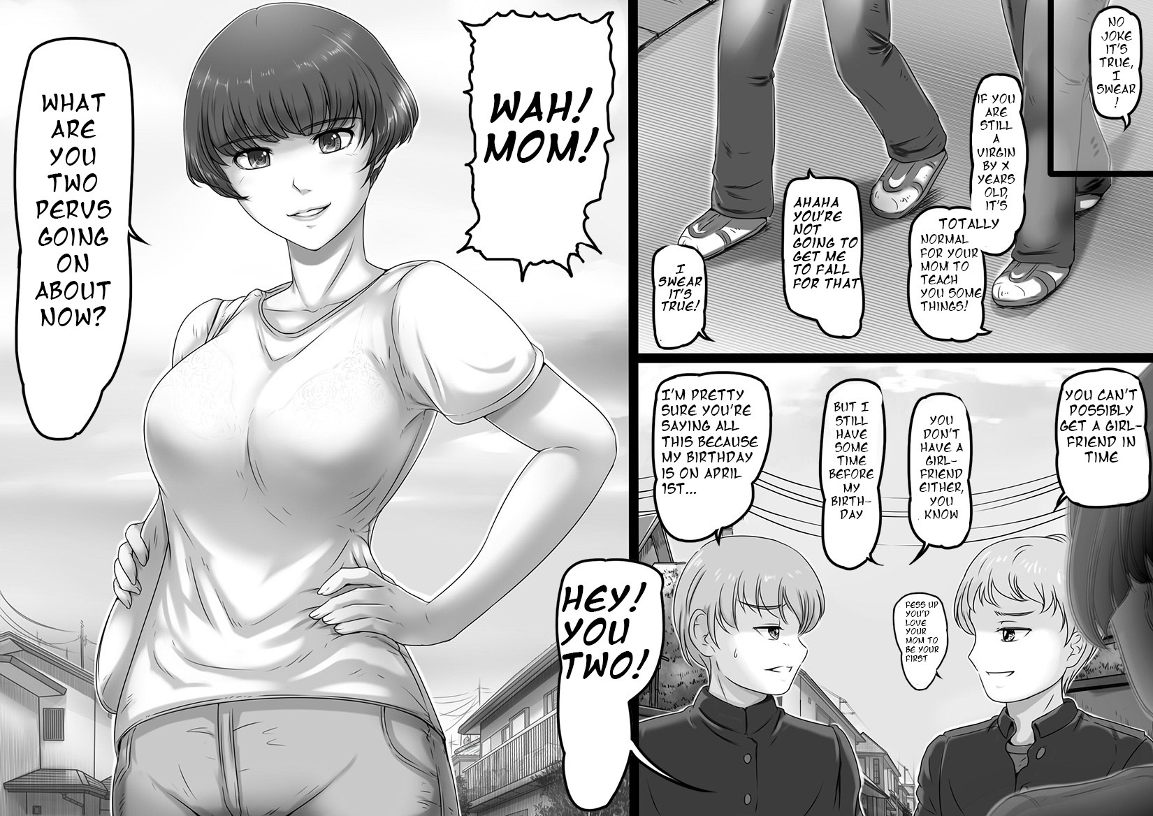 Hentai Manga Comic-Finding The Truth With Mom-Read-2